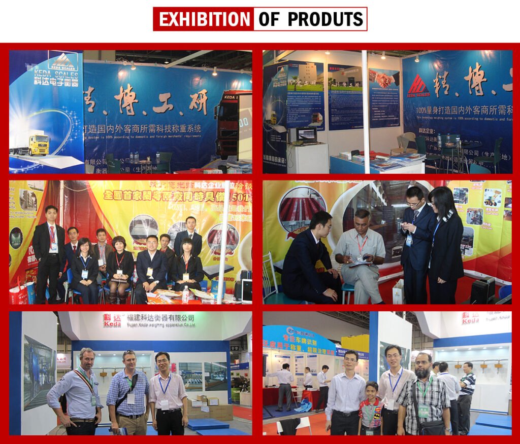 Keda Scale at international weighing instrument exhibition