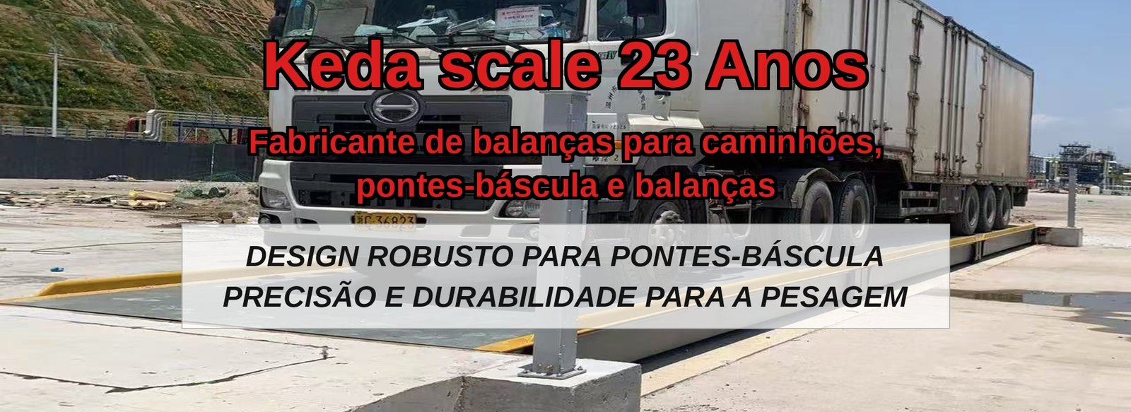 balanca para caminhoes robusta